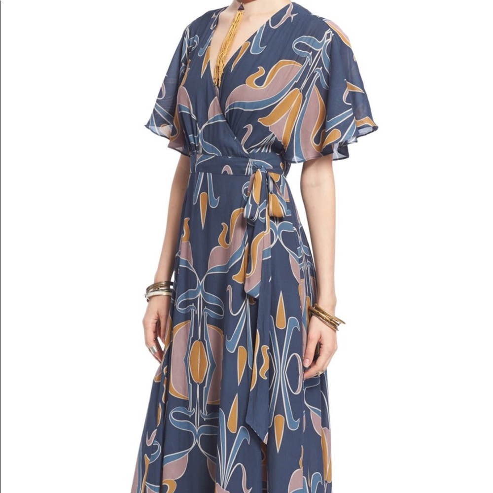 Free People wrap dress